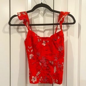 Banana Republic Floral Tank Top